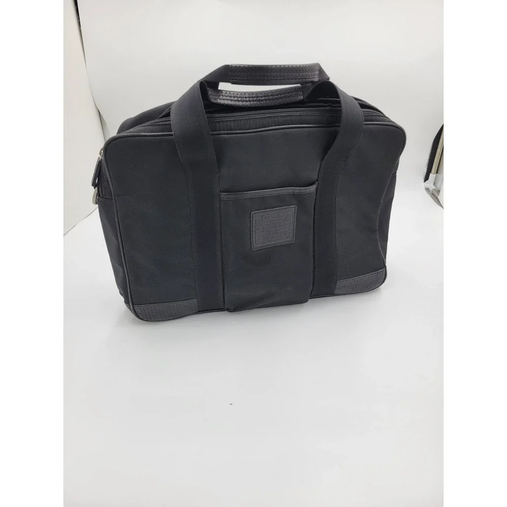 Coach Voyager Messenger Laptop Travel Commuter‎ Bag Black